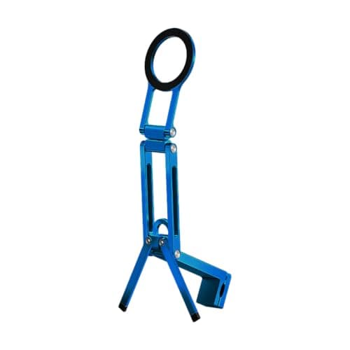 Foldable Phone Stand Tripod, Blue — view 4