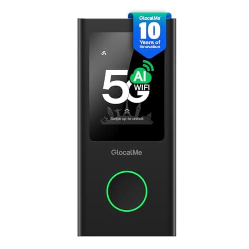 GlocalMe Numen Air Portable WiFi Hotspot 5G with 1GB Global Data