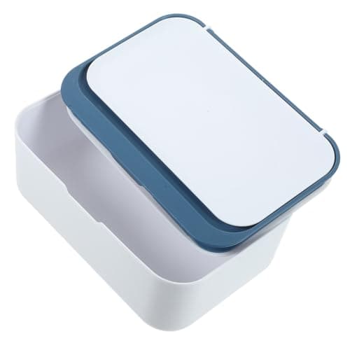 Tissue Box Large Capacity Plastic Refillable Wipes Dispenser Box