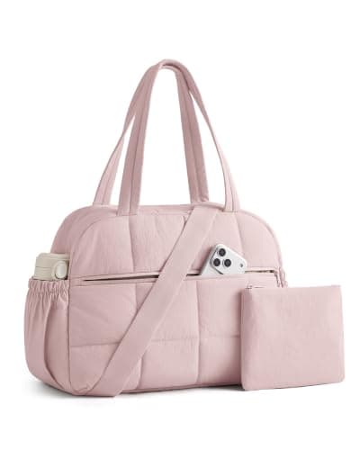 BAGSMART Women's 20L Travel Bag Weekend Overnight Gym Duffle Set