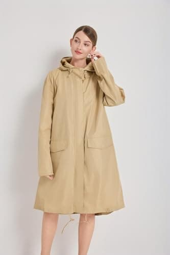 LivelyTrends Waterproof Rain Poncho with Sleeves for Men & Women – Lightweight Reusable Hooded Raincoat, Polyester Rain Jacket for Festivals, Travel, Camping, Hiking & Outdoor Activities — view 2