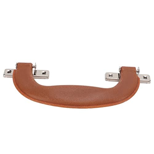 Karlak Suitcase Handle, Vintage Style, Easy Pull Design (Brown Red) — view 5