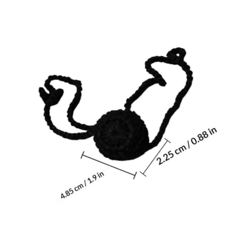 BESPORTBLE Black Nose Mask for Outdoor Travel and Mountain Climbing Wool — view 2