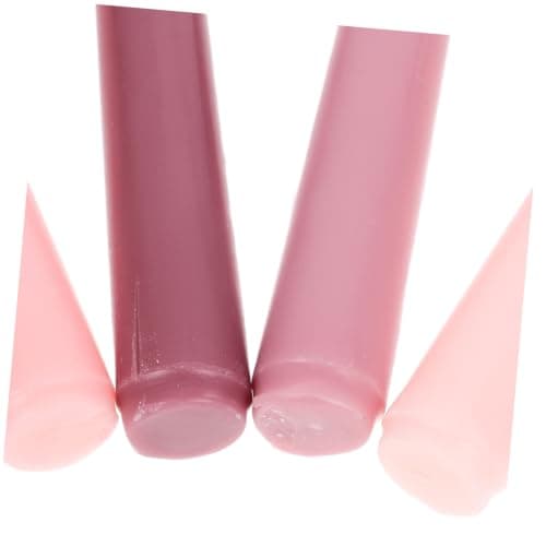 ULDIGI 4Pcs Long Pole Scented Candles Set with Gradual Pink Color, Nordic Style Aromatherapy Rose Fragrance, Decorative Dining Atmosphere Candles for Wedding and Romantic Dinner — view 3