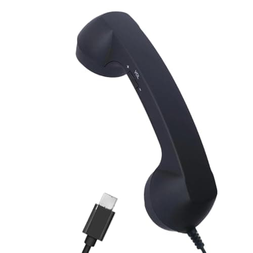 Portable Travel Ready Type C Handset, ABS Construction for Commuting and Eco-Friendly USB C Earphones — view 3