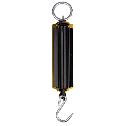 Jazooli Hanging Weight Scale - Commercial, Luggage Scale, Suitcase Weighing Scales with Metric and Imperial Measurements -Heavy Duty Design Camping & Travel Essentials 25 KG — view 3