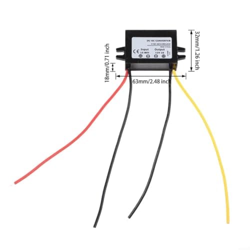 IP68 Waterproof DC Voltage Converter 12V 2A Output — view 6