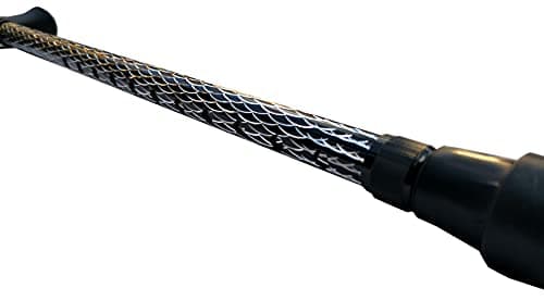 Luxury Ladies Engraved Etched Adjustable Walking Stick Cane with Soft Grip Gel Ergonomic Handle for Women - 25.5” – 35.5” (Engraved Black) — view 5