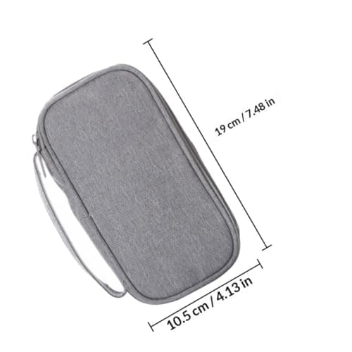 Portable Storage Bag for Power Bank and Data Cables Oxford Cloth — view 2