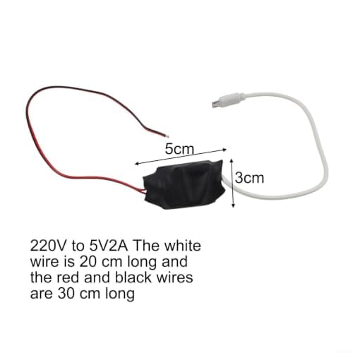 Household 220V AC to 5V DC Converter for Monitoring(USB port) — view 3