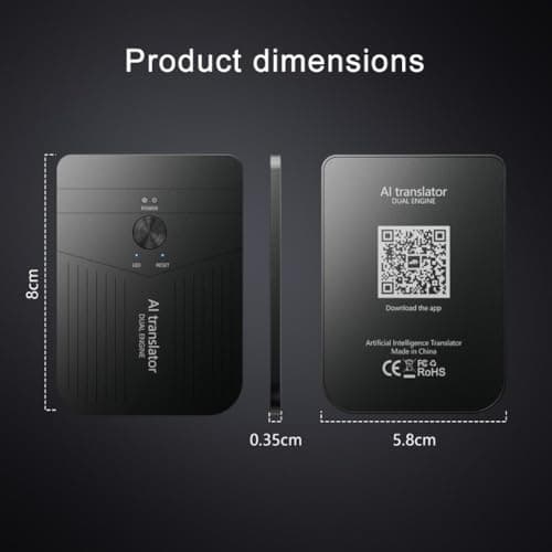 konyyukegt AI Translator 140+ Languages Magnetic Charging — view 6