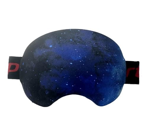 KOSTOO Lycra Protective Goggle Cover, Ski Goggle Cover Sleeve, Keep Your Lenses Clean and Scratch, Gifts for Ski Lovers (Blue)
