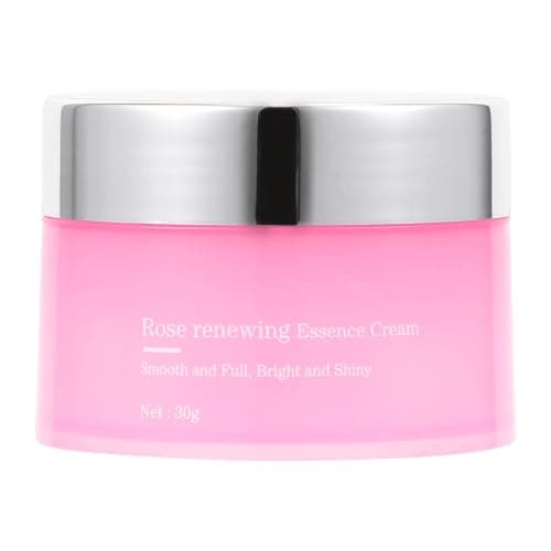 Rose Rejuvenating Face Cream Pink Cream for Fine Lines