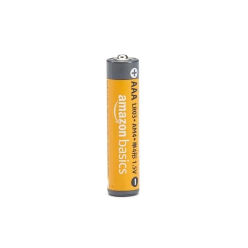 Amazon Basics 12-Pack AAA Alkaline High-Performance Batteries, 1.5 Volt, 10-Year Shelf Life — view 2