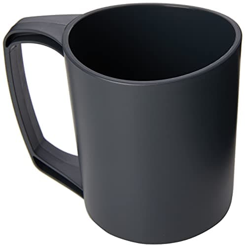 Lifeventure Ellipse Reusable Mug for Camping, Travel & Outdoor - Graphite (Pack of 2) — view 4