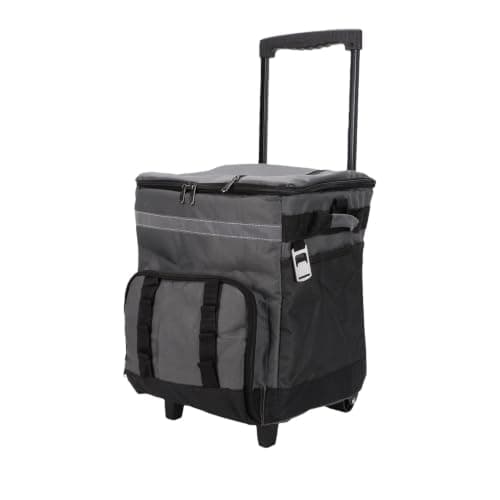 Kelawoly Rolling Cooler 43L Collapsible with Wheels, Telescopic Handle — view 2