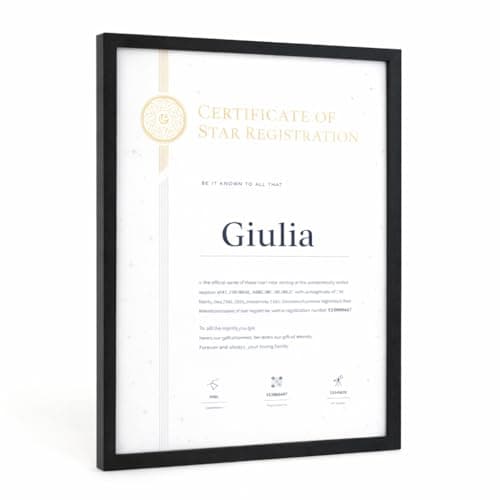 Name a Star Gift Box Set – White Design – Personalized Star Certificate & Map – Unique Gift for Anniversaries, Couples & Memorials — view 3