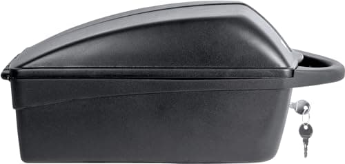 Prophete Bicycle Rack Box with Quick Release 5 kg / 11 L, Plastic, Lockable, Black — view 3