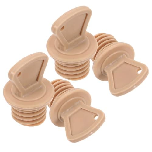 4pcs Hot Water Bottle Rubber Stopper Replacement Lid
