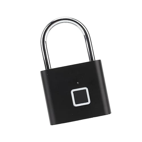 Sixrun Fingerprint Padlock Zinc Alloy 0.5S Unlock — view 2