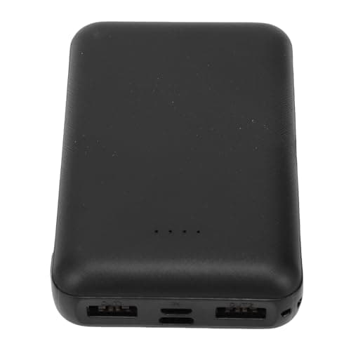 Yanmis 10000mAh Heated Vest Battery Pack Lightweight Portable Power Bank for Outdoor Activities Black 1 Unit — view 4