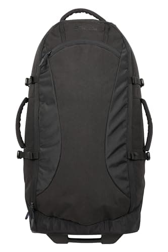 Mountain Warehouse Voyager 50L Wheelie Rucksack Jet Black ONE