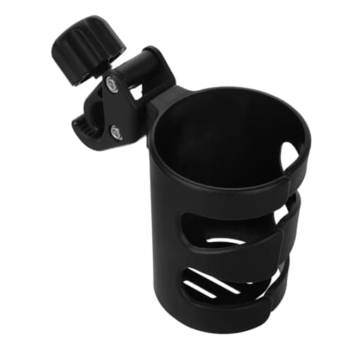 TOGEVAL Stroller Cup Holder for Pushchair Handlebar Mug Holder Drinks Rack Stroller Accessories Quick Release for Bikes and Travel