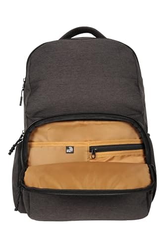 Mountain Warehouse Commuter 30L Backpack - Large Capacity Daypack with Laptop Pocket, RFID Zipped Pockets & Bottle Pocket - All Season Camping, Hiking & Outdoors Grey ONE — view 4
