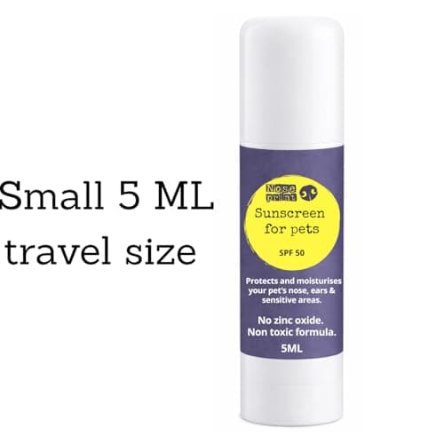 Travel size 5ML Pet Sunscreen Stick SPF 50 Pack for Dogs & Cats 5ml | Non-Toxic Zinc Oxide Free Sun Balm for Nose, Ears & Sensitive Skin | Water Resistant Sun Protection for Pets — view 5
