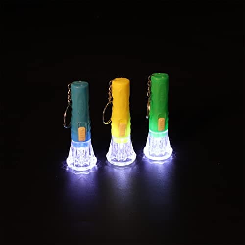 FRIUSATE 20 Pcs Mini Torches Keyring LED Keyring Torch LED Keychain Torch — view 6