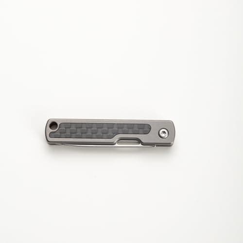 NHDT MN01 Small Titanium Portable Pocket Knife,Package Opener,Box Cutter, EDC 2 Inchs hang on a keychain, ultralight Only11g(0.39oz) — view 6