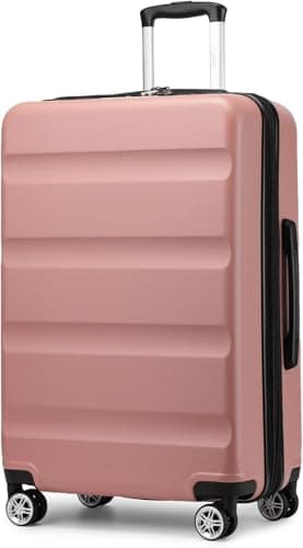 Kono 28 Inch Large Suitcase Expandable ABS+PC Hard Shell Checked Luggage