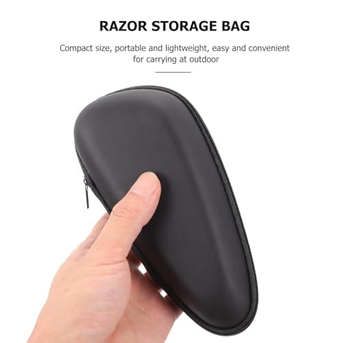 Abaodam Travel Razor and Beard Trimmer Protective Hard Case with Shockproof Design and EVA Material Pouch — view 4
