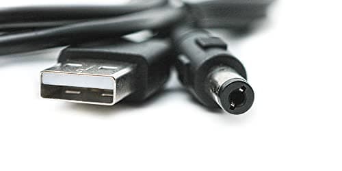 iTechCover USB Cable Charging Cord Charger Power Lead Compatible with Fifty Shades of Grey Greedy Girl Massager / (2m / 6.6ft) / (22AWG) 5V 2A / Black — view 2