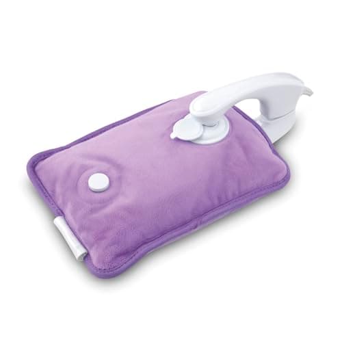 Carmen C85043PUR Rechargeable Hot Water Bottle & Cosy Hand, Body Warmer, Fast Heating, No Refill, Over Heat Protection, Portable Heating Pad for Pain Relief, Automatic Temperature Control, Purple — view 2