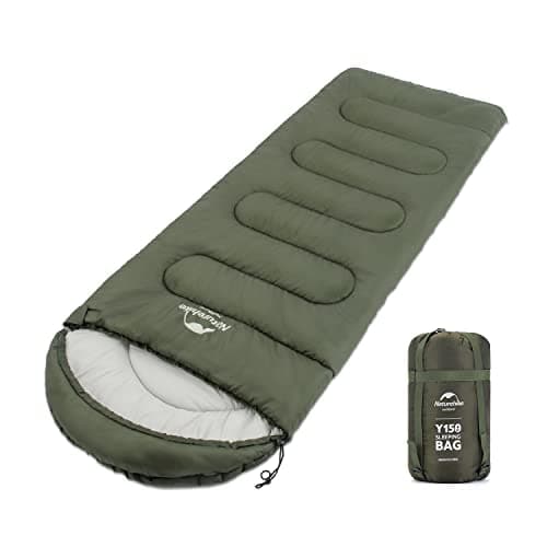 Naturehike Camping Sleeping Bag for Adults, Backpacking Compact Rectangular Sleeping Bags, Lightweight for Camping, Hiking 3 Seasons for Hiking, Travel and Office