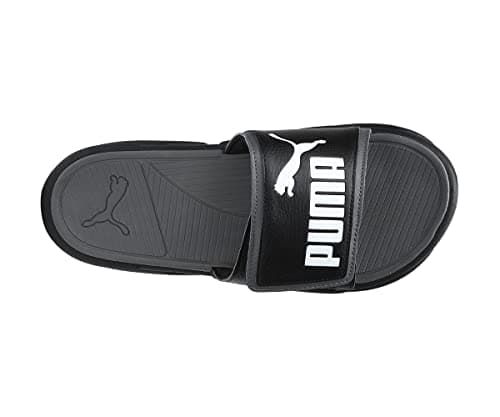 Puma Unisex Adults Royalcat Comfort Slide Sandals, Puma Black-Castlerock-Puma White, 8 UK — view 5