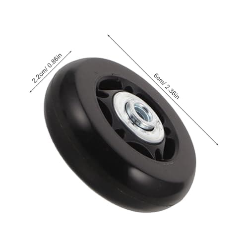 Luggage Wheel Replacement Set PU Quiet Swivel Repair Kit — view 2