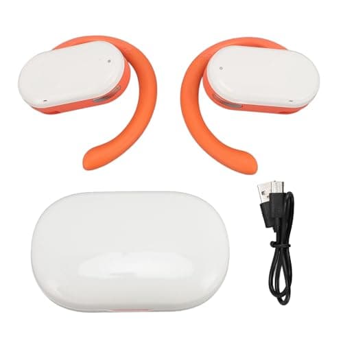 Vvikizy Language Translator Earbuds Wireless 144 Language Translator Device for Smartphones Bluetooth 5.3 Portable Earpiece (White Orange) — view 6
