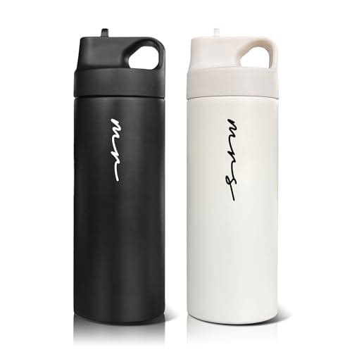 Mr and Mrs Water Bottles - Wedding Gifts for Bride and Groom - Gifts for Bridal Shower Engagement Wedding and Married Couples Anniversary