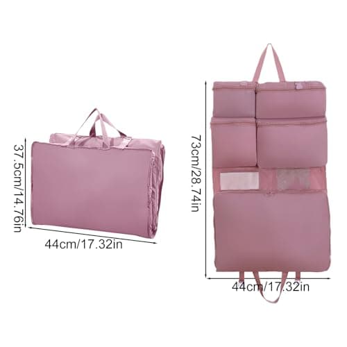 Moreeulsi Suitcase Bag | Travel Luggage,Compression Organizer Packing Foldable Suitcase Rolling for Men Women Travelling Airplanes Gym Toddler Clothing — view 6