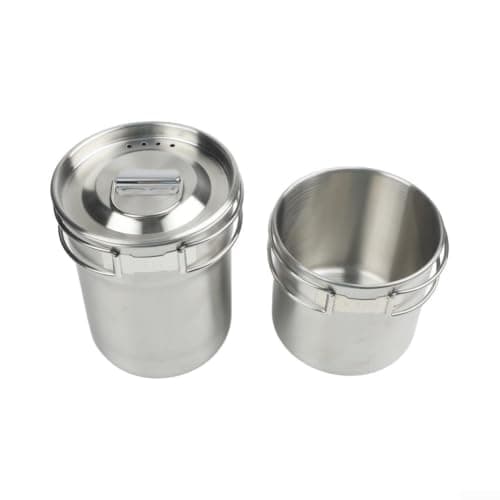 Caswynlife Foldable Camping Pot 304 Stainless Steel Cookware — view 3