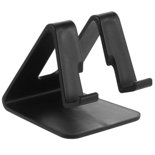 CALLARON Desktop Phone Bracket for Phone and Tablet Plastic Stand Black