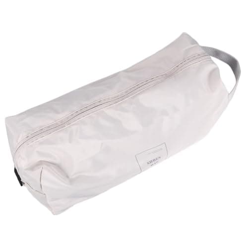 Sosoport Travel Shoe Bag Portable Foldable Polyester Shoe Pouch Khaki for Travel Sports 2- of Slippers