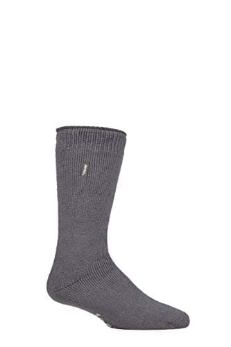 Jeep Mens Renegade Thermal Boot Socks Pack of 1 Grey 6-11