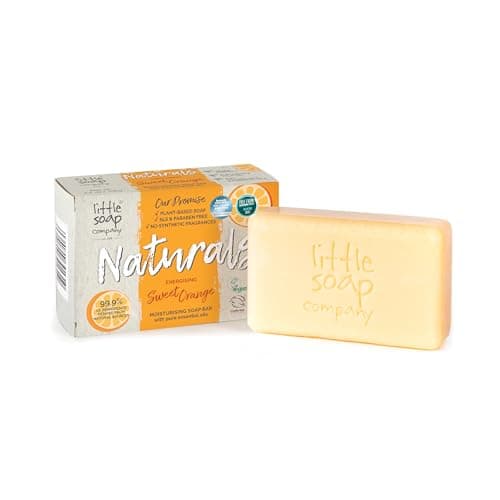 Little Soap Company Naturals Sweet Orange Soap Bar for Face & Body, 100g — view 2