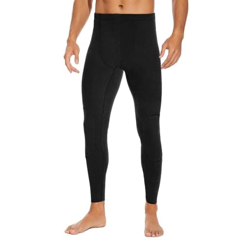 SIMIYA Thermal Underwear Mens Long Johns Fleece Lined Leggings