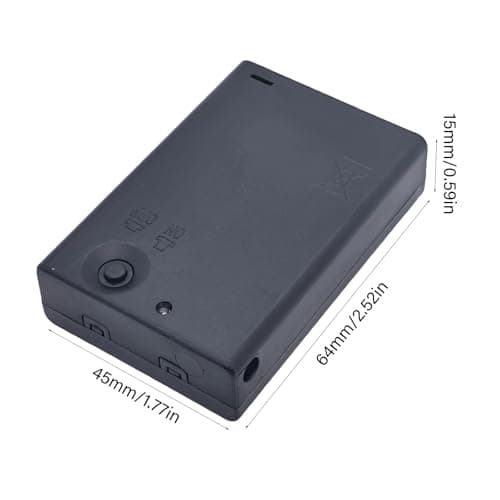 Secure 3x2A Battery Storage Case, Compact Design for Spill Proof Terminals and Stable Power Supply, Battery Box — view 3
