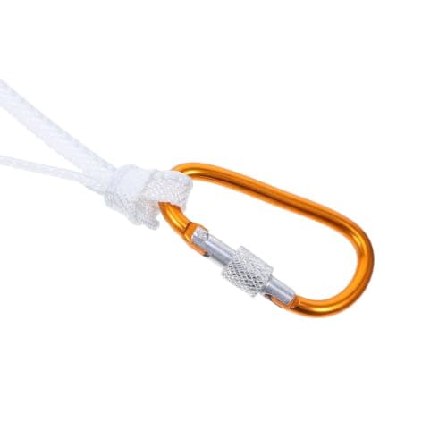 Portable Clothesline Travel Rope with Hooks, Gold Buckle — view 3