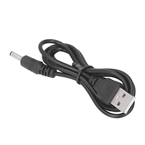 SEAFRONT USB Power Cord, Double PVC USB to DC Charging Cable 3.5x1.35mm Jack 5V 2A 1M, 3 Pack for Fan Speaker Phone Router Small Electronics Home Office Travel Use — view 5